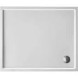 DURAVIT 720123000000090 Starck Rectangular Shower Tray, White, Right/Front Drain, 47-1/4 in L x 39-3/8 in W x 2-1/4 in D