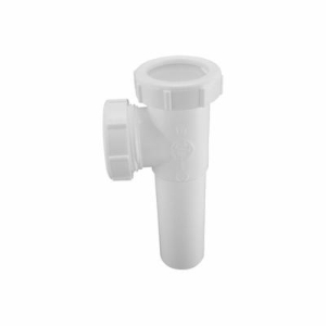 End Outlet Tee With Baffle, 1-1/2 in Slip Joint Nominal, Polypropylene redirect to product page