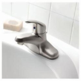CFG CA40711BN Cornerstone™ Centerset Bathroom Faucet, Brushed Nickel, 1 Handle, 50/50 Pop-Up Drain, 1.2 gpm Flow Rate