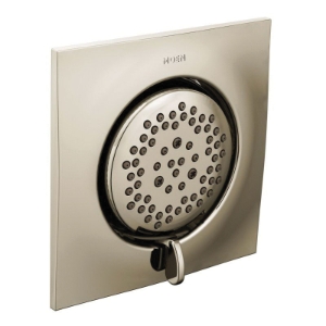 Moen® TS1420NL Square Spray Head, Mosaic, (2) Full/Targeted Massage Spray, 2 gpm Max Flow, Standard Head, Polished Nickel