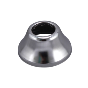 Keeney Sure Grip™ 858PC Deep Flange, 1-1/4 in ID x 3 in OD, Metal, Polished Chrome