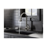Kohler® 99260-CP Artifacts® Kitchen Sink Faucet, 1.5 gpm Flow Rate, Polished Chrome, 1 Handle, 1 Faucet Hole, Traditional Function