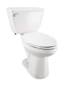 Gerber® G0020318 2-Piece Toilet, Ultra Flush®, Elongated Bowl, 12 in Rough-In, 1.6 gpf Flush Rate, White