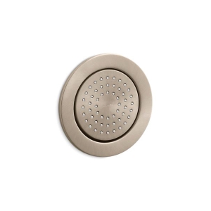 Kohler® 8014-BV WaterTile® Round 54-Nozzle Single-Function Body Spray, 2.0 gpm, Vibrant Brushed Bronze
