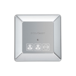 Steamist® 220-PC TSX-220 Contemporary Steambath Control, Total Sense™, LED Display, Polished Chrome