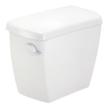 Gerber® AV-28-895 Avalanche® Toilet Tank Only, 1.6 gpf, 3 in Left Hand Lever Flush, White