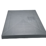 Diversitech® E-Lite® EL2436-2 Equipment Pad, 24 in L x 36 in W x 2 in D, Polypropylene