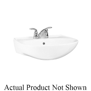 Sterling® 446121-96 Bathroom Sink, Sacramento®, Oval Shape, 21-1/4 in L x 18-1/4 in W, Pedastal/Top/Wall Mount, Vitreous China, Kohler® Biscuit
