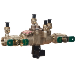 WATTS® 88004111 LF009-FS In-Line Backflow Preventer, 3/4 in Nominal, FNPT End Style, Quarter-Turn Ball Valve, Reduced Pressure Zone
