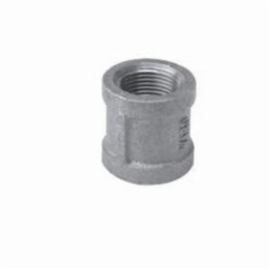 Ward Mfg 1D.BMC Straight Pipe Coupling, 1-1/2 in Nominal, FNPT End Style, 150 lb, Malleable Iron, Black