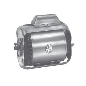 Bell & Gossett 111031 AC Motor With 6 in Bracket, Open Enclosure, 1/6 hp, 115 VAC, 60 Hz, 1 ph Phase, 1725 rpm Speed, Resilient Base Mount