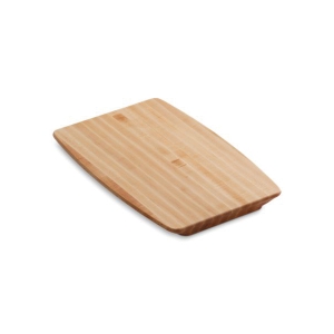 Kohler® 6637-NA Cape Dory® Cutting Board, 15-3/4 in L x 11 in W x 1-1/4 in THK, Hardwood