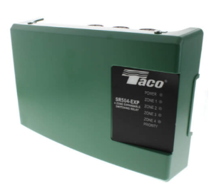 Taco® SR504-EXP-4 SR 4 Zone with Priority Switching Relay, 120 V, 20 A, 24 V Coil