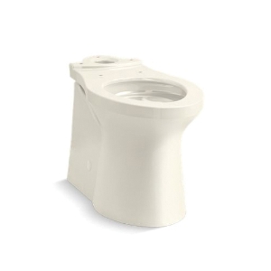 Kohler® 20148-96 Betello™ Comfort Height® Chair Height Toilet Bowl, Biscuit, Elongated Shape, 12 in Rough-In, 2-1/8 in Trapway