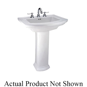 Mansfield® 349-4 Maverick 4IN Pedestal Lavatory Combo Biscuit