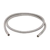 PlumbShop® PLS0-60IM F Ice Maker Connector, 1/4 in Nominal, FIP End Style, 60 in L, 125 psi Working, Stainless Steel