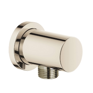 GROHE 26635BE0 26635_0 Rainshower™ Shower Wall Union, 1/2 in Nominal, FNPT End Style, Metal, Polished Nickel