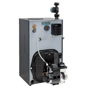 Weil-McLain® 386-701-030 WTGO-5R 168 Input MBtu 86.1% AFUE Cast Iron Oil-Fired Water Boiler with T-007 Circulator Series 4 - Chimney Vent (Burner Sold Separately)