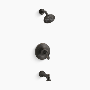 Kohler® TS27381-4G-2BZ Bellera® Rite-Temp® Bath And Shower Trim Kit, 1.75 GPM, Oil Rubbed Bronze