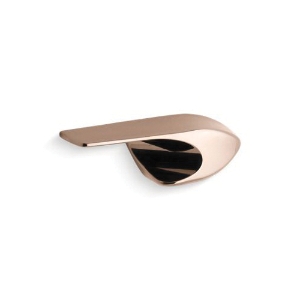 Kohler® 9169-L-RGD Santa Rosa™ Left Hand Trip Lever, 3-3/16 in L Arm, Solid Brass, Vibrant® Rose Gold