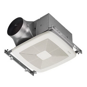 Broan® ULTRA GREEN™ ZB110 Multi-Speed Ventilation Fan, 110 cfm, 6 in Dia Duct, 7.7 W, 120 VAC, 0.2 A
