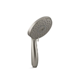 Kohler® 22165-BN Forte® Multi-Function Hand Shower with Katalyst® Air-Induction Technology, 2.5 gpm Max Flow, 3 Sprays, 5-1/16 in Dia x 10-9/16 in H Head, G 1/2 Connection, Vibrant® Brushed Nickel