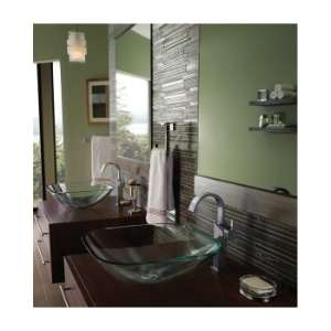 DELTA® 753LF-RB Vero® Vessel Lavatory Faucet, 4-25/32 in Spout, 9-9/32 in H Spout, Venetian Bronze, 1 Handle