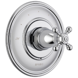 Brizo® T66T038-PC Traditional Valve Trim, 12 gpm Shower, Polished Chrome