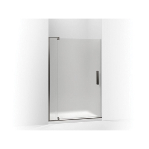 Kohler® 707541-D3-ABZ Pivot Shower Door, Tempered Glass, Frameless Anodized Dark Bronze Frame, 39-1/8 to 44 in Opening Width, 5/16 in THK Glass