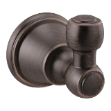 DELTA® 73235-RB Woodhurst™ Robe Hook, 2-1/2 in OAD x 2-5/16 in OAH, Venetian Bronze