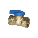 Legend Blue Top™ 102-103 T-3000 1-Piece Ball Valve With Handle, 1/2 in Nominal, FNPT End Style, Forged Brass Body, NBR Softgoods