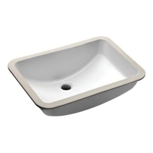 Compass Manufacturing International 562-5796 Forsyth Lavatory Sink, 18 in W x 12 in H, Under Mount, Vitreous China, White