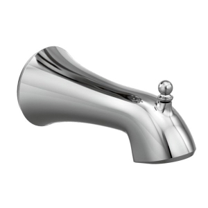 Moen® 175385 Diverter Tub Spout, 7-15/16 in L, Chrome
