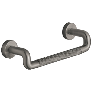 Brizo® 699137-SL Litze® Drawer Pull With Knurling, 7/8 in Dia, Luxe Steel