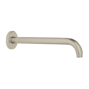 GROHE 28577EN0 Rainshower™ Shower Arm, 11-1/4 in L, 1/2 in NPT, Brushed Nickel