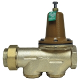WATTS® 0009431 LF25AUB-Z3 Pressure Reducing Valve, 1-1/2 in Nominal, FNPT Union x FNPT End Style, 25 to 75 psi Pressure, Cast Copper Silicon Alloy Body