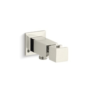 Kohler® 14791-SN Loure® Handshower Holder with Supply Elbow, Wall Mount, Vibrant® Polished Nickel
