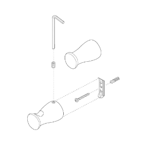 DELTA® RP64150SS Mounting Post Transitional, Stainless