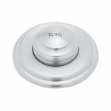 Rohl® AS525-APC Air Activated Decorative Luxury Switch Button, Polished Chrome