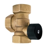 Bell & Gossett Hydrotrol™ 107035 Straight Angle Pattern Flow Control Valve, 3/4 in Nominal, NPTF End Style, Brass Body