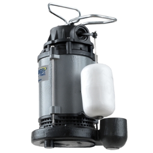 BLUE ANGEL® F50CIS 1/2HP, Cast Iron Submersible Sump Pump with Integrated Vertical Float