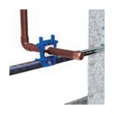 Holdrite® STOUT CLAMP™ 250 Variable Isolation Clamp, 3/8 to 1 in CTS Pipe/Tube, 200 lb, 2-3/8 in W x 2-5/8 in H, Nylon