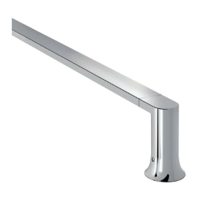 Moen® BH3824CH Towel Bar, Genta™, 24 in L Bar, 3-1/4 in OAD x 1-3/4 in OAH, Chrome