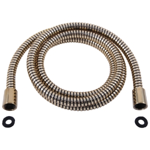 DELTA® RP64157PB UltraFlex® Hand Shower Hose and Gasket, 69 in L, Stainless, Polished Brass