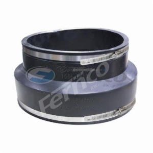 Fernco® 1056-1210 Flexible Pipe Coupling, 12 x 10 in Nominal, PVC End Style, PVC