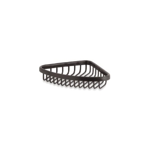Kohler® 1898-2BZ Small Corner Shower Basket, 1-1/8 in H x 4-3/4 in W x 4-3/4 in D, Stainless Steel, Oil Rubbed Bronze