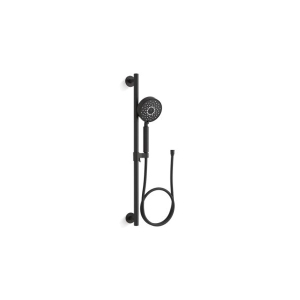 Kohler® 22178-BL Purist® Multi-Function Hand Shower Kit, 2.5 gpm Flow Rate, Matte Black