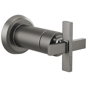 Brizo® T66698-SL Levoir® Sensori® Volume Control Trim Cross, Luxe Steel