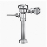 Sloan® 3780018 111 Single-Flush Flushometer, 1.28 gpf Flush Rate, 1 in IPS Inlet, 1-1/2 in Spud, 10 to 100 psi Pressure, Polished Chrome