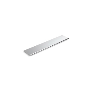 Kohler® 9330-SH Groove® Drain Cover, 25-3/4 in L x 5-1/2 in W, Aluminum, Bright Silver redirect to product page